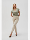 Moodo Damen Hose beige Moodo
