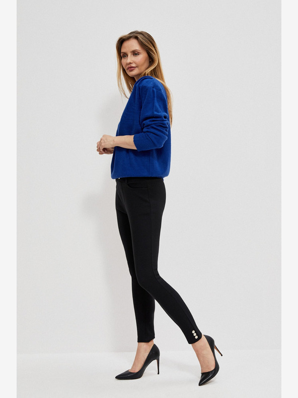 Moodo Schwarze Damenhosen Moodo