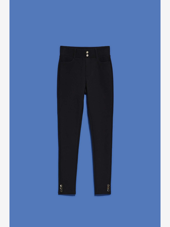 Moodo Schwarze Damenhosen Moodo