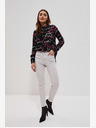 Moodo Hellgraue Damenhose Moodo
