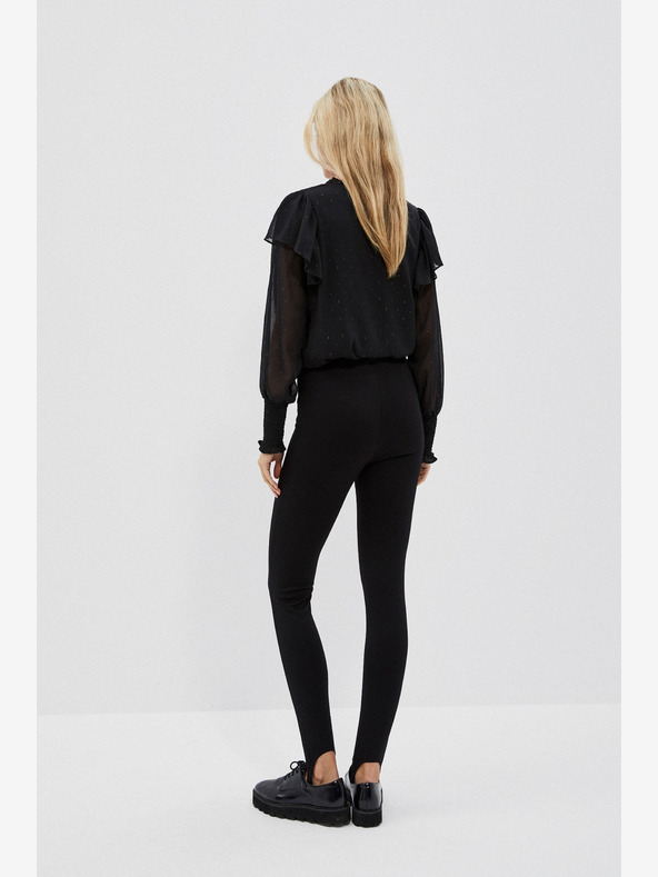 Moodo Schwarze Damenhosen Moodo