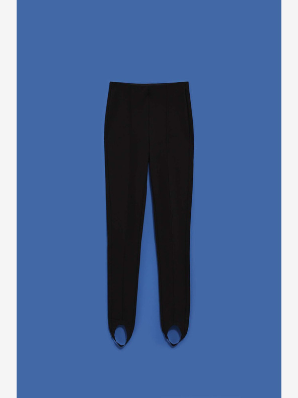 Moodo Schwarze Damenhosen Moodo