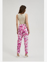 Moodo Rosa Damenhose mit Blumenmuster Moodo
