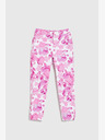 Moodo Rosa Damenhose mit Blumenmuster Moodo