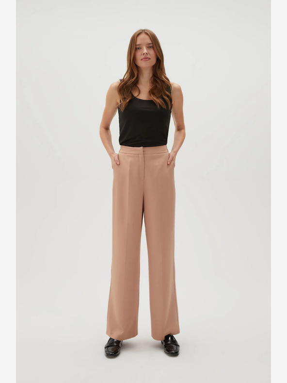 Moodo Braune Damenhosen Moodo