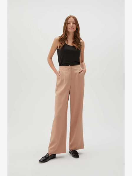 Moodo Braune Damenhosen Moodo