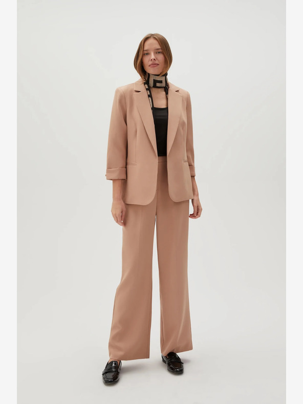 Moodo Braune Damenhosen Moodo