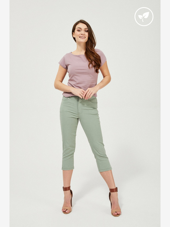 Moodo Grüne Damenhose Moodo