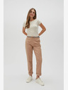 Moodo Moodo Beige Damenhosen