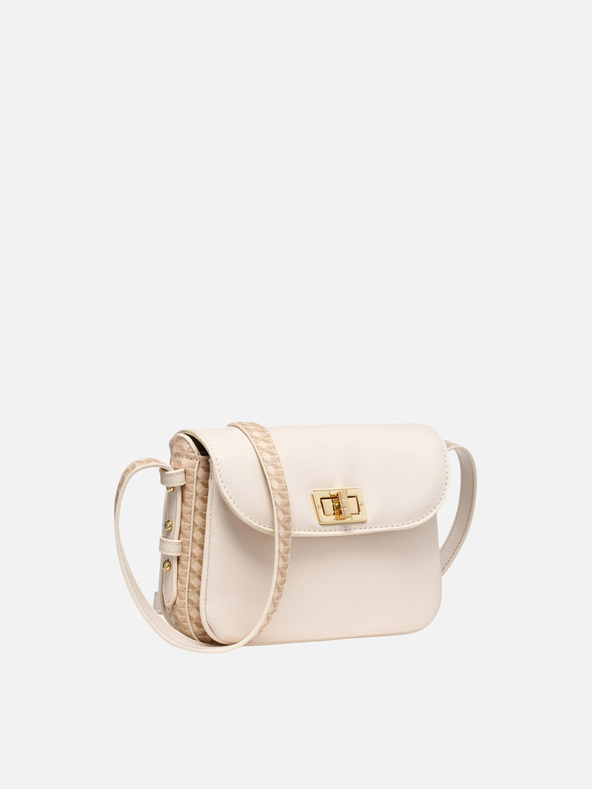 Geox Cremefarbene Damenhandtasche Geox Kleopy