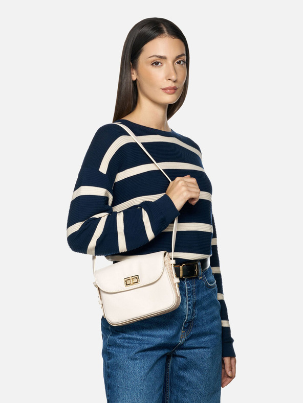 Geox Cremefarbene Damenhandtasche Geox Kleopy