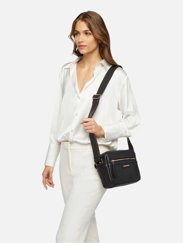 Geox Schwarze Damen Geox Blandine Handtasche