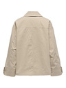 ONLY Beigefarbener kurzer Damen-Trenchcoat ONLY ONLEJA ORCHID