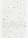 Moodo Weißer Damen-Polka-Dot-Schal Moodo
