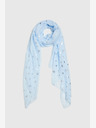 Moodo Hellblauer Damen-Polka-Dot-Schal Moodo