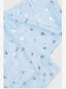 Moodo Hellblauer Damen-Polka-Dot-Schal Moodo
