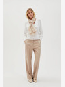 Moodo Beigefarbener Damen-Polka-Dot-Schal Moodo