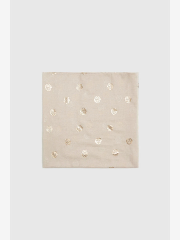 Moodo Beigefarbener Damen-Polka-Dot-Schal Moodo