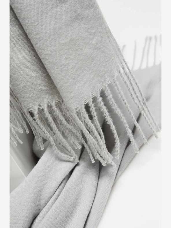 Moodo Hellgrauer Damenschal Moodo