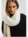 Moodo Beige und brauner Damenschal Moodo