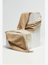 Moodo Beige und brauner Damenschal Moodo