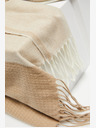 Moodo Beige und brauner Damenschal Moodo
