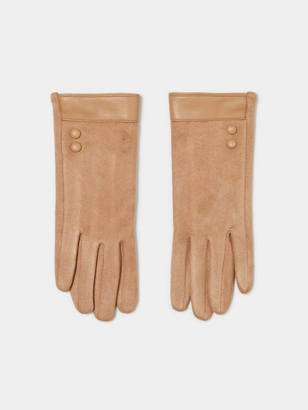 Moodo Handschuhe mit einer Einlage aus ökologischem Leder