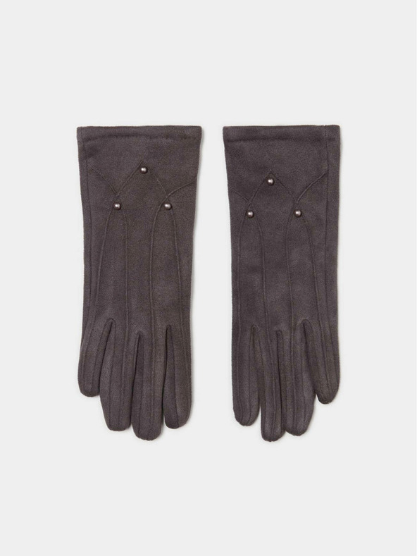 Moodo Handschuhe mit Strasssteinen