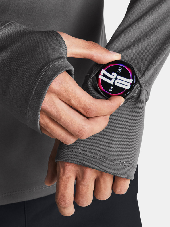 Under Armour Herren Shirt Under Armour UA LAUNCH PRO 1/4 ZIP-GRY