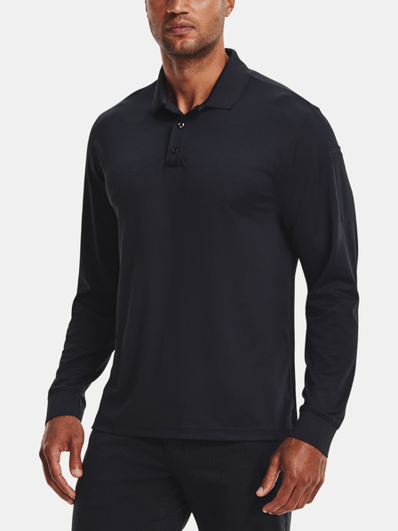 Under Armour Herren Shirt Under Armour Tac Performance Polo LS 2.0