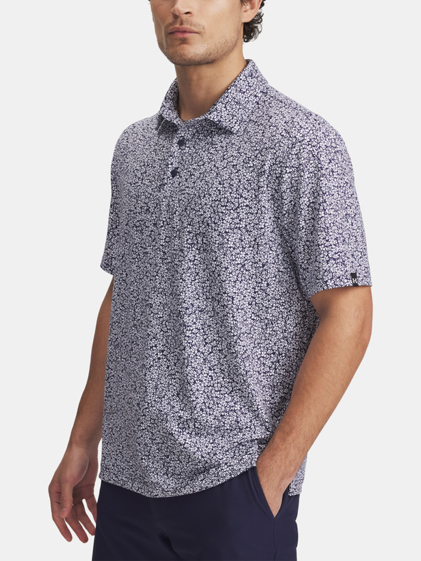Under Armour Herren Shirt Under Armour UA Plyoff 3.0 Prntd Polo LB