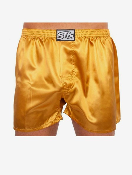 Styx Herren Styx klassische Gummishorts Satin gold