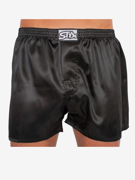 Styx Styx Satin-Shorts für Herren schwarz