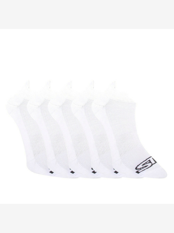 Styx 5PACK Styx Socken Niedrig Weiß
