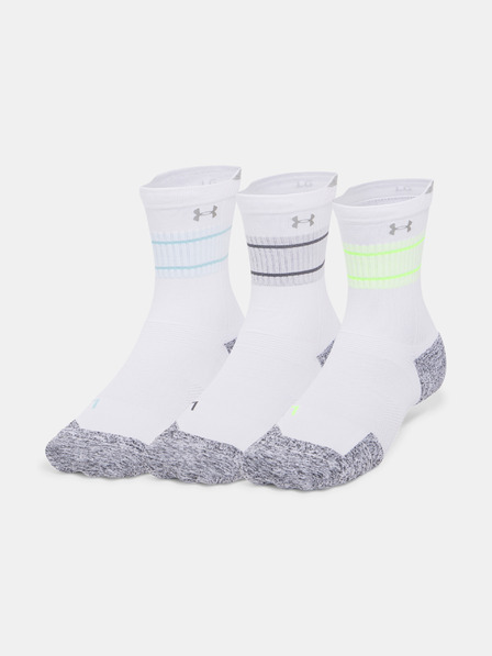 Under Armour Unisex-Socken Under Armour UA AD Run Cushion Crew (3 Paar)