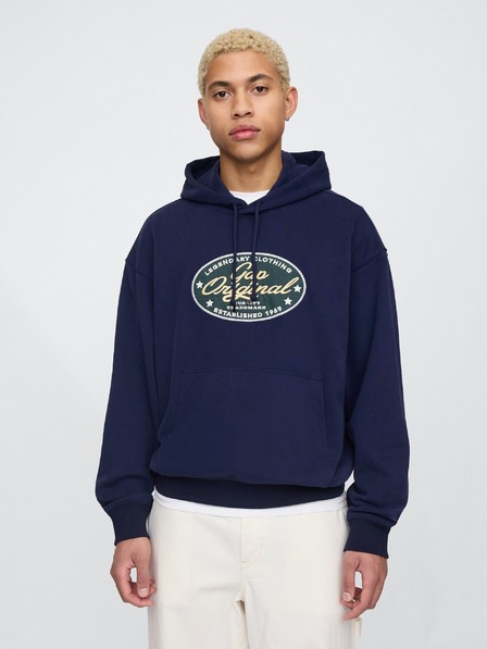 GAP Herren Oversize-Sweatshirt mit Logo Americana GAP