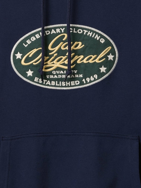 GAP Damen Oversize Sweatshirt mit Logo Americana GAP