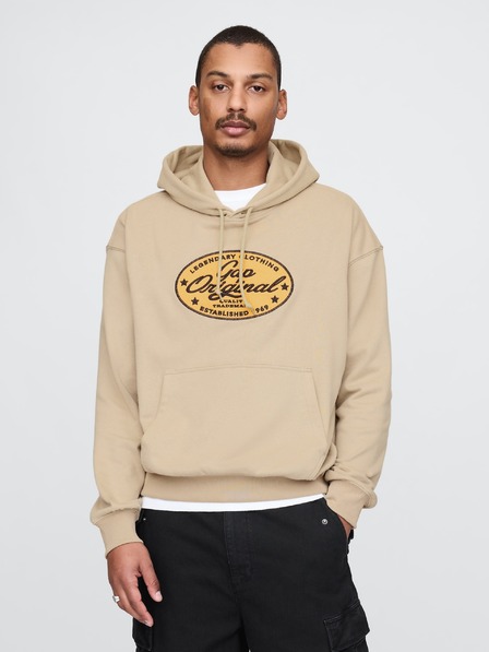 GAP Herren Oversize-Sweatshirt mit Logo Americana GAP