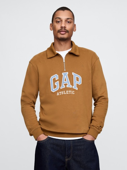 GAP Herren Polo-Sweatshirt mit Logo GAP