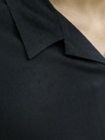 Jack & Jones Schwarzes Herren-Kurzarmhemd Jack & Jones Corp