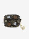 Guess Guess PU 4G Pfingstrose Charm Hülle für AirPods Pro Braun