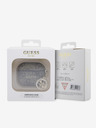 Guess Guess 4G Script PC/PU Charm Hülle für AirPods 3 Braun