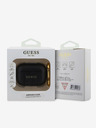 Guess Guess PU Genarbtes Klassisches Logo Etui für AirPods 3 Schwarz