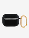 Guess Guess PU Genarbtes Klassisches Logo Etui für AirPods Pro 2 Schwarz