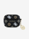 Guess Guess PU 4G Pfingstrose Charm Hülle für AirPods Pro Schwarz