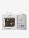 Guess Guess PU 4G Pfingstrose Charm Hülle für AirPods Pro 2 Braun