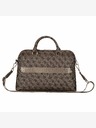 Guess Guess PU 4G Triangle Logo Notebook-Tasche 15/16" Braun
