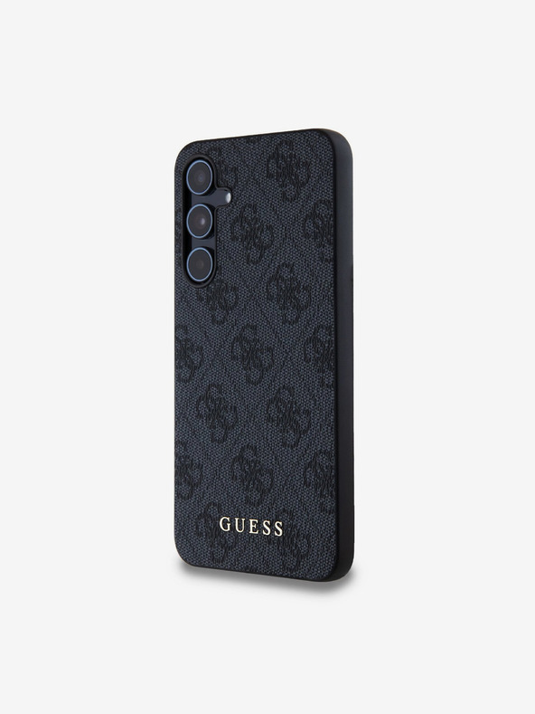 Guess 4G Rückseite Hülle für Samsung Galaxy A55 5G Grau Handyhülle