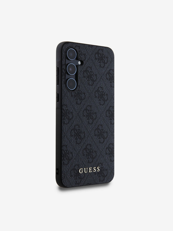 Guess 4G Rückseite Hülle für Samsung Galaxy A55 5G Grau Handyhülle