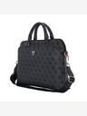 Guess PU 4G Triangle Logo Laptoptasche 15/16" Schwarz Handyhülle
